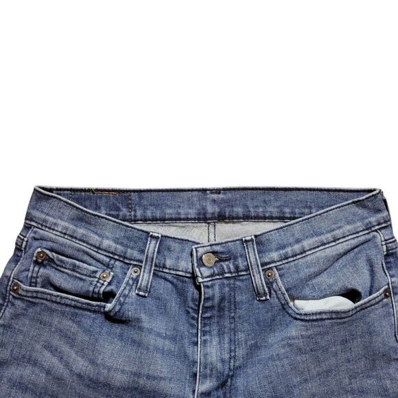 Levis 541 Jeans Mens Tag 31x30 Tag 31x32 Athletic Taper Dark Wash Denim - Picture 2 of 7